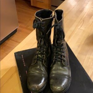 In good condition, made to look distressed